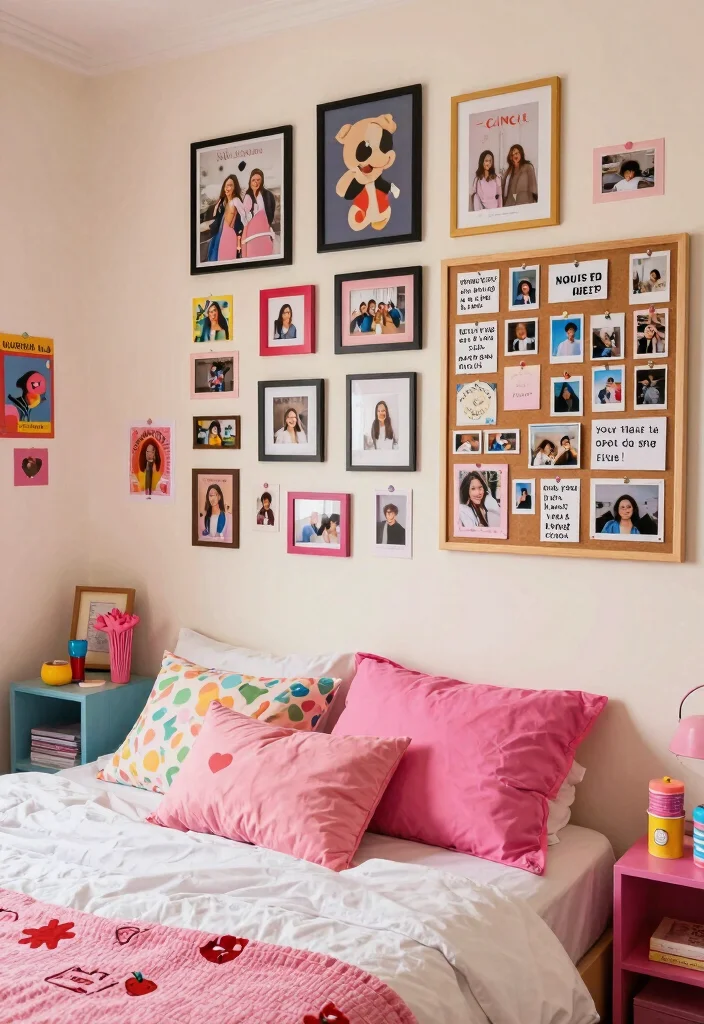 12 Y2K Bedroom Ideas with Fun Retro Energy 11. Personal Touches A Reflection of You 0