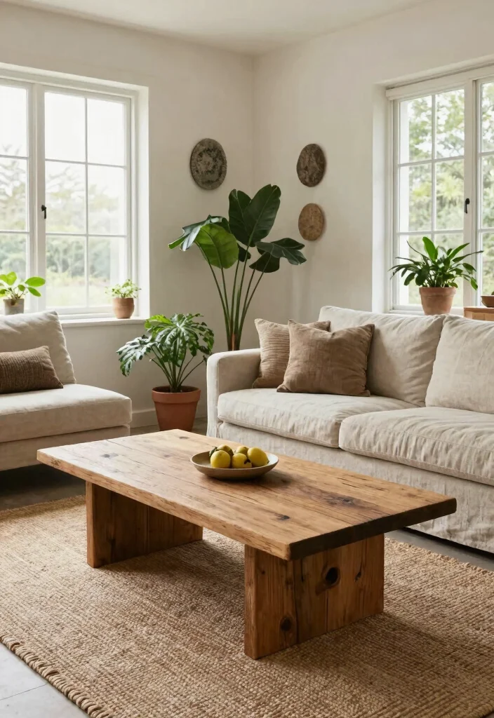 14 Airbnb Living Room Decor Ideas Guests Love 1. Embrace Natural Materials 0