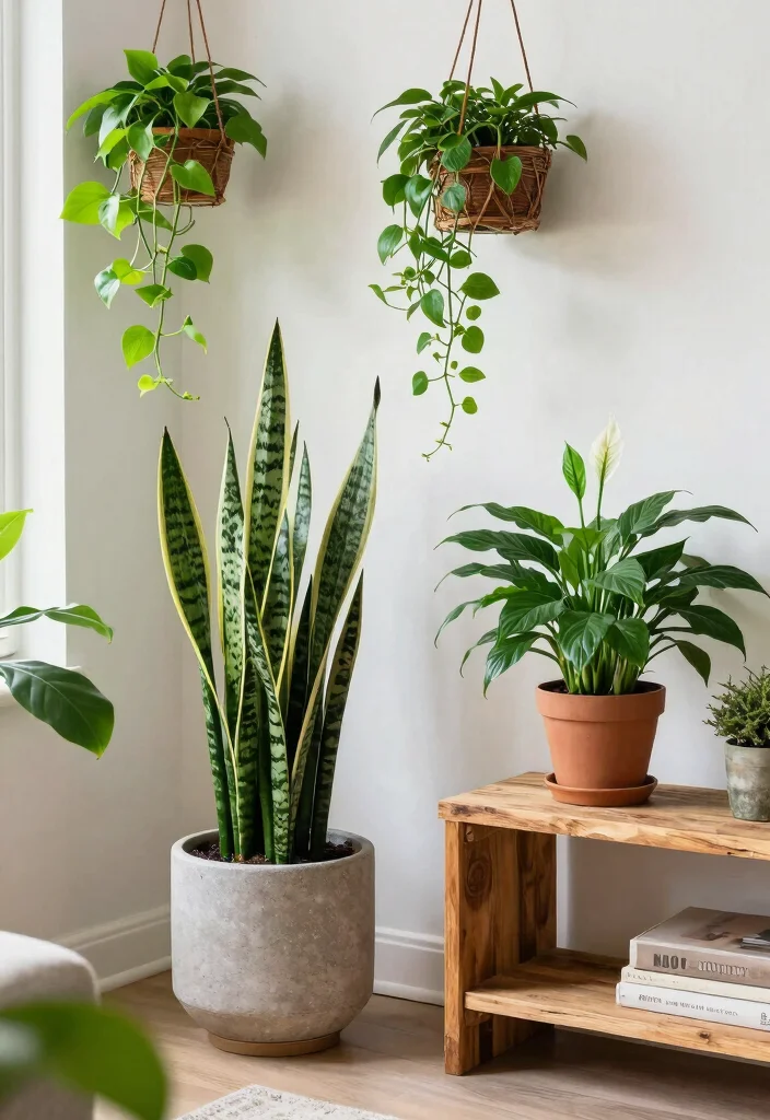 14 Airbnb Living Room Decor Ideas Guests Love 2. Go Green with Indoor Plants 0
