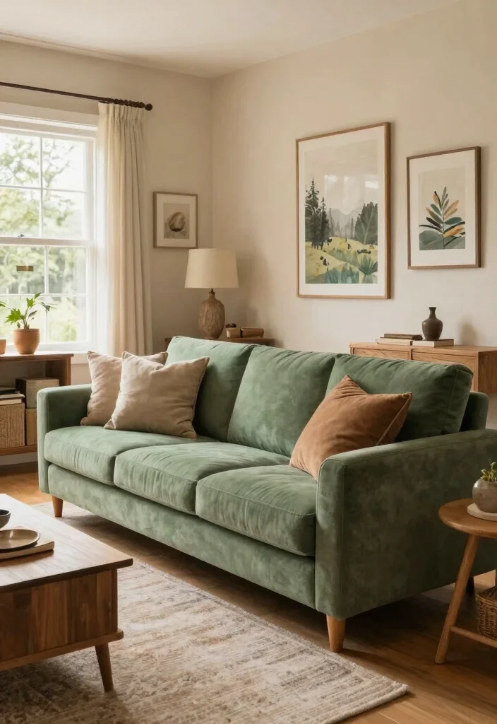 14 Airbnb Living Room Decor Ideas Guests Love 5. Opt for Earthy Color Palettes 0