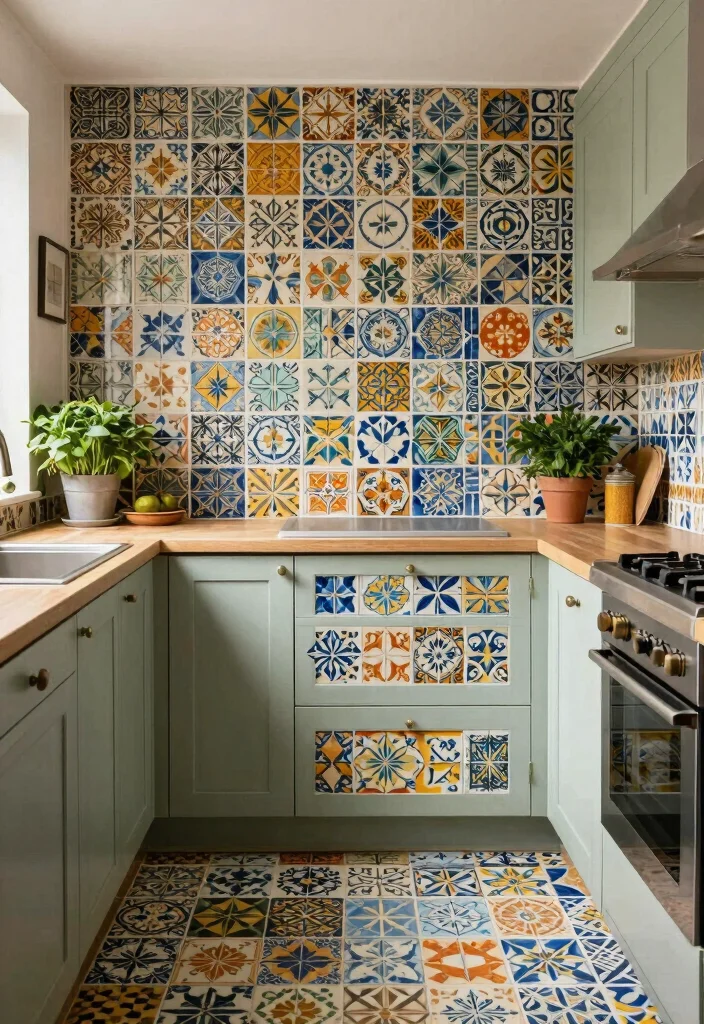 14 Classic Kitchen Ideas That Never Go Out of Style 15 14 Classic Kitchen Ideas That Never Go Out of Style 5. Vintage Tile Patterns 0