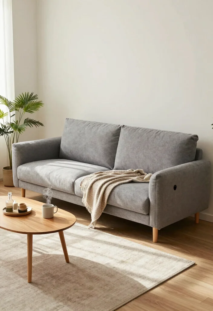 14 Living Room Ideas for Small Spaces That Work 1. L Shaped Sofas for Smart Seating 0