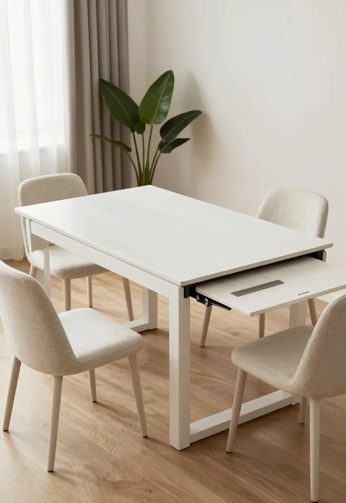 14 Living Room Ideas for Small Spaces That Work 4. Foldable and Expandable Furniture 0