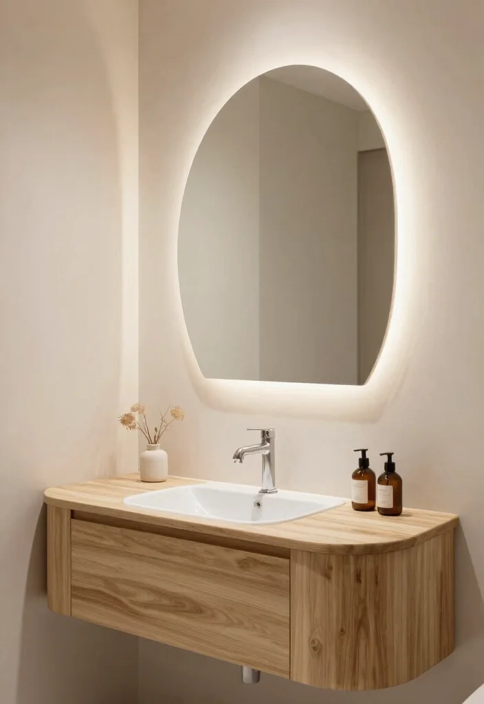 14 Luxury Bathroom Vanity Ideas for a High End Finish 11. Organic Curves 0