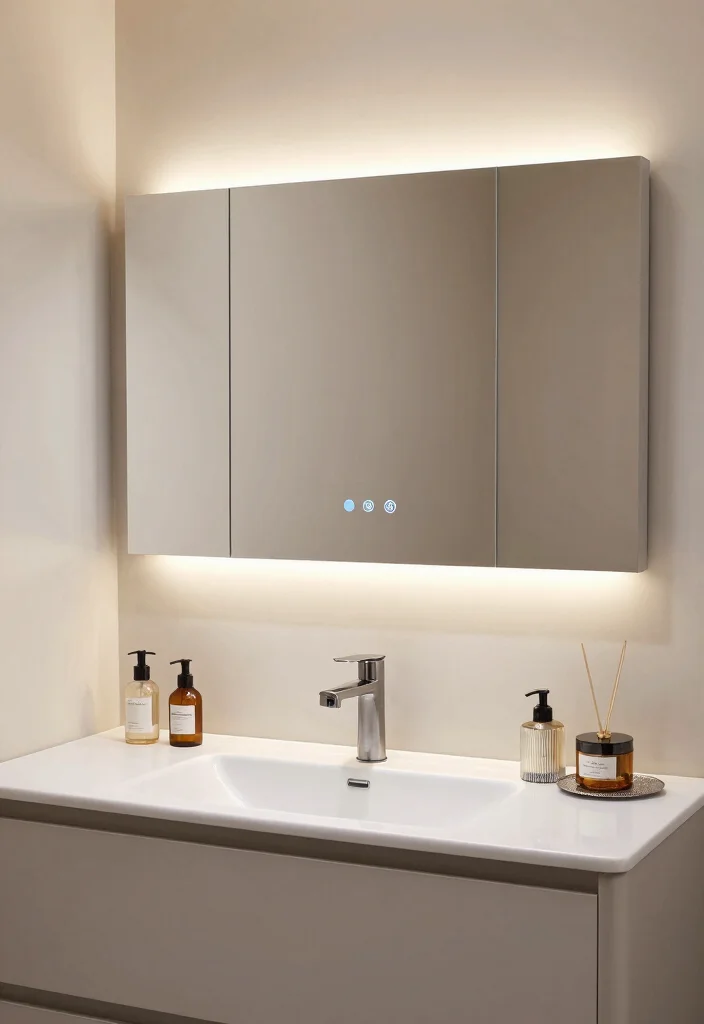 14 Master Bath Makeup Vanity Ideas for Luxury Daily Routines 13. Tech Integrated Vanities 0 1