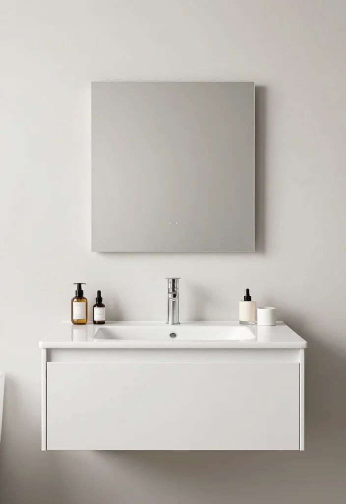 14 Master Bath Makeup Vanity Ideas for Luxury Daily Routines 14. Minimalist Design Approach 0 1