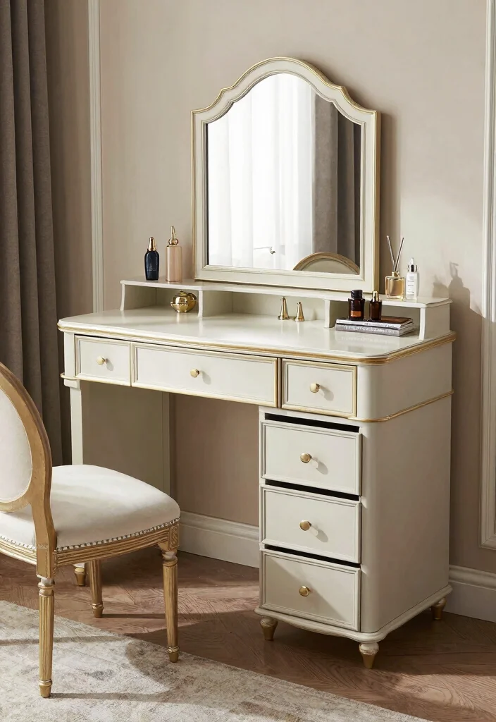 14 Modern Luxury Bedroom Vanity Ideas with Elegant Design 10. Customized Vanity Solutions 0