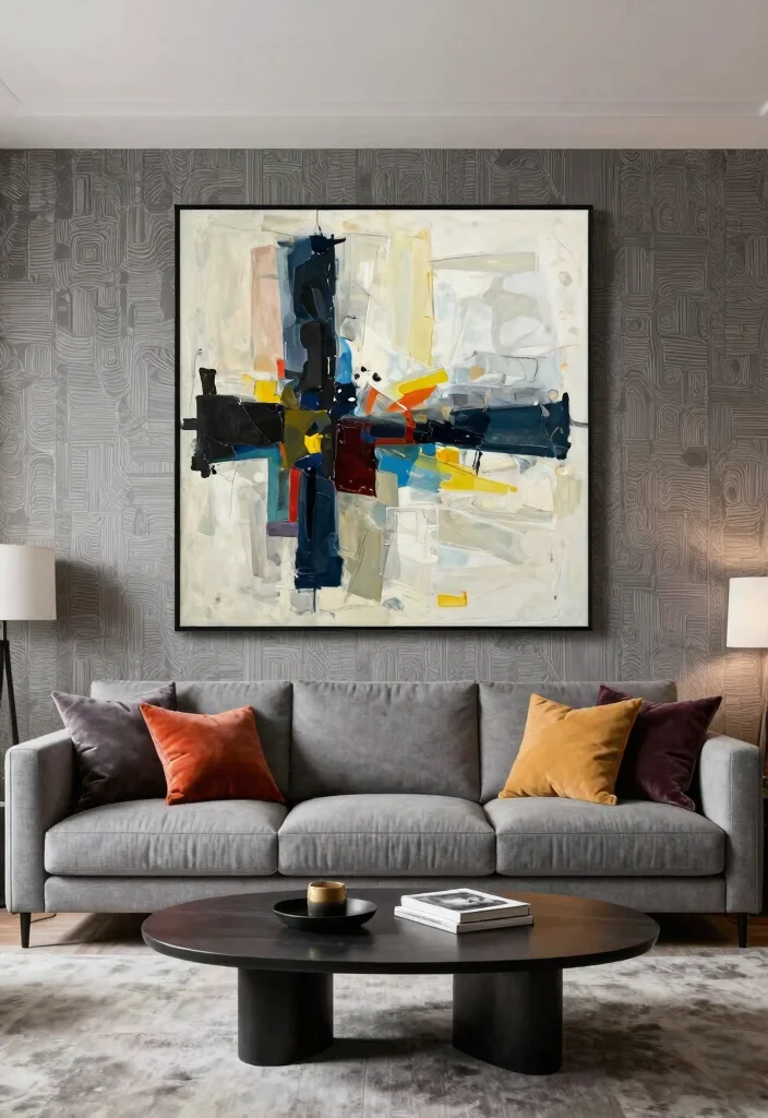 14 Stylish Apartment Living Room Decor Ideas with Smart Layouts 4. Create a Focal Point 0