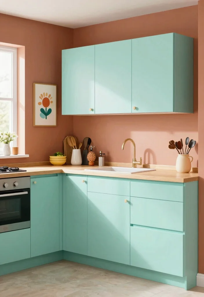 14 Trendy Kitchen Ideas Everyone Is Saving Right Now 10. Playful Kitchen Color Trends 0