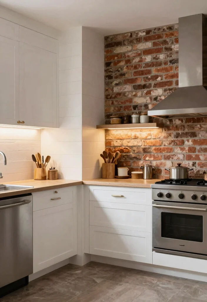 14 Trendy Kitchen Ideas Everyone Is Saving Right Now 12. Textured Wall Treatments 0