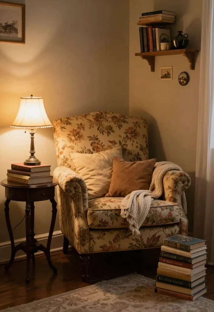 14 Vintage Bedroom Ideas with Timeless Character 64 14 Vintage Bedroom Ideas with Timeless Character 14. Cozy Reading Nooks 0