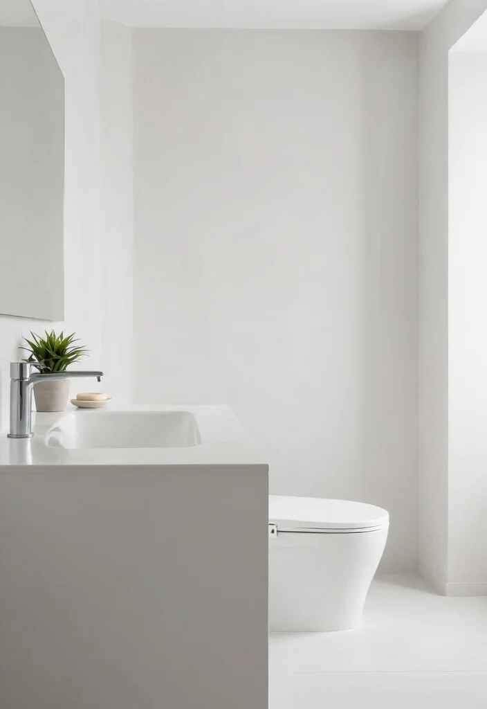 15 Bathroom Ideas for Every Style and Budget 15. Embrace Minimalism 0