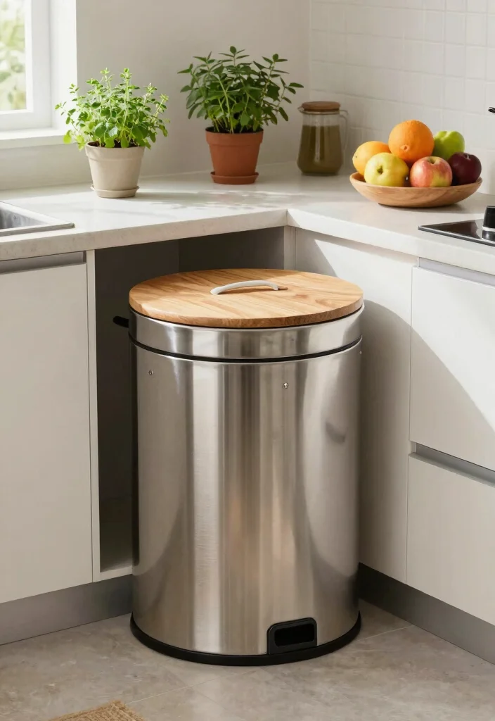15 Home Kitchen Ideas for Everyday Living 4. Composting Station for Kitchen Waste 0