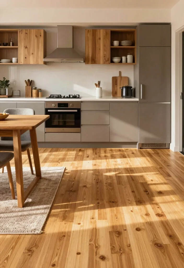 15 Home Kitchen Ideas for Everyday Living 5. Sustainable Flooring Options 0
