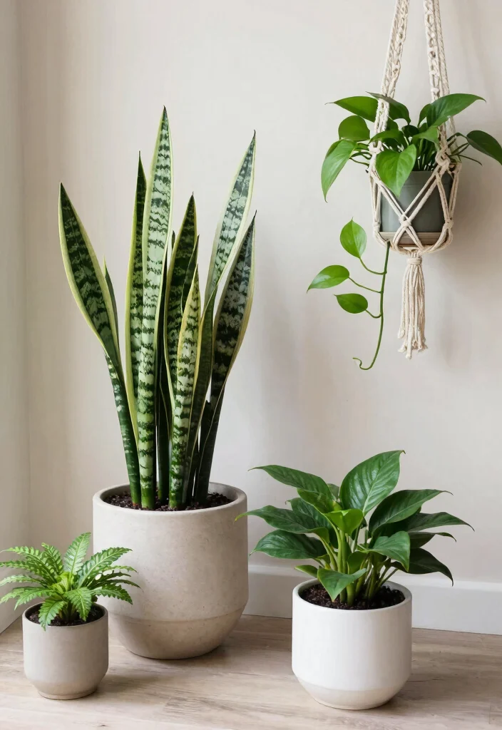 18 Luxury Bedroom Design Ideas with Hotel Inspired Style 12. Plants for a Fresh Touch 0