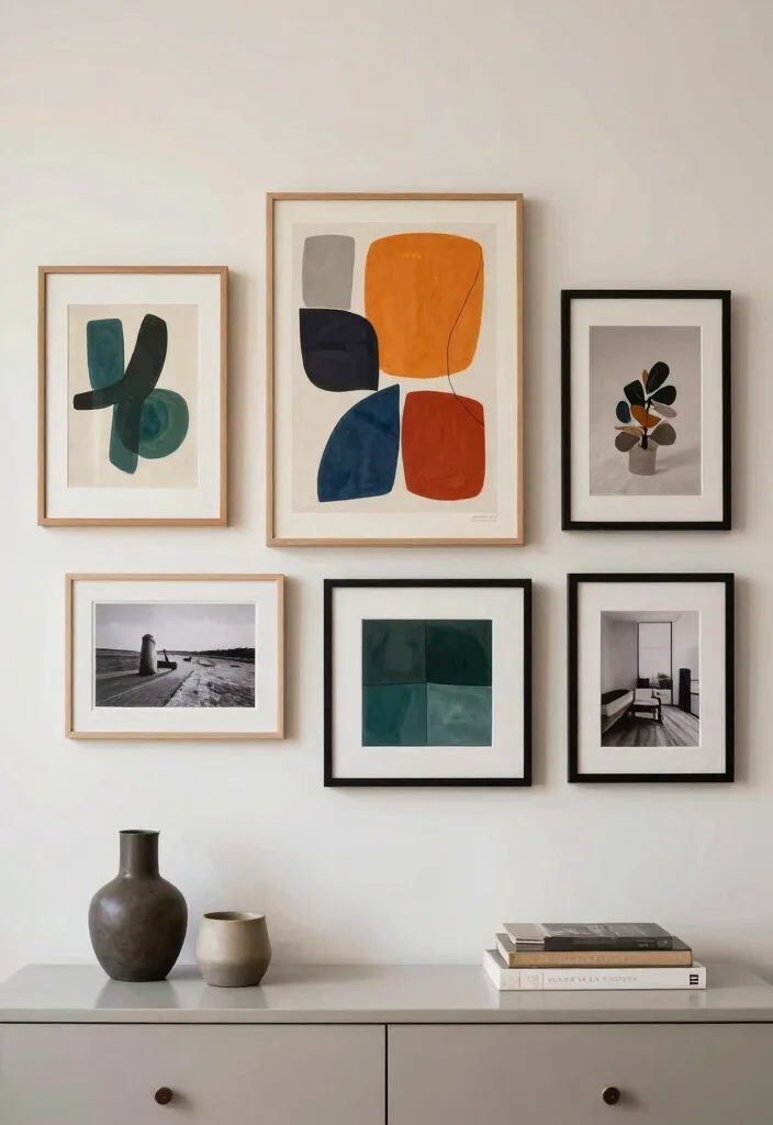 18 Luxury Bedroom Design Ideas with Hotel Inspired Style 7. Personalized Art Displays 0