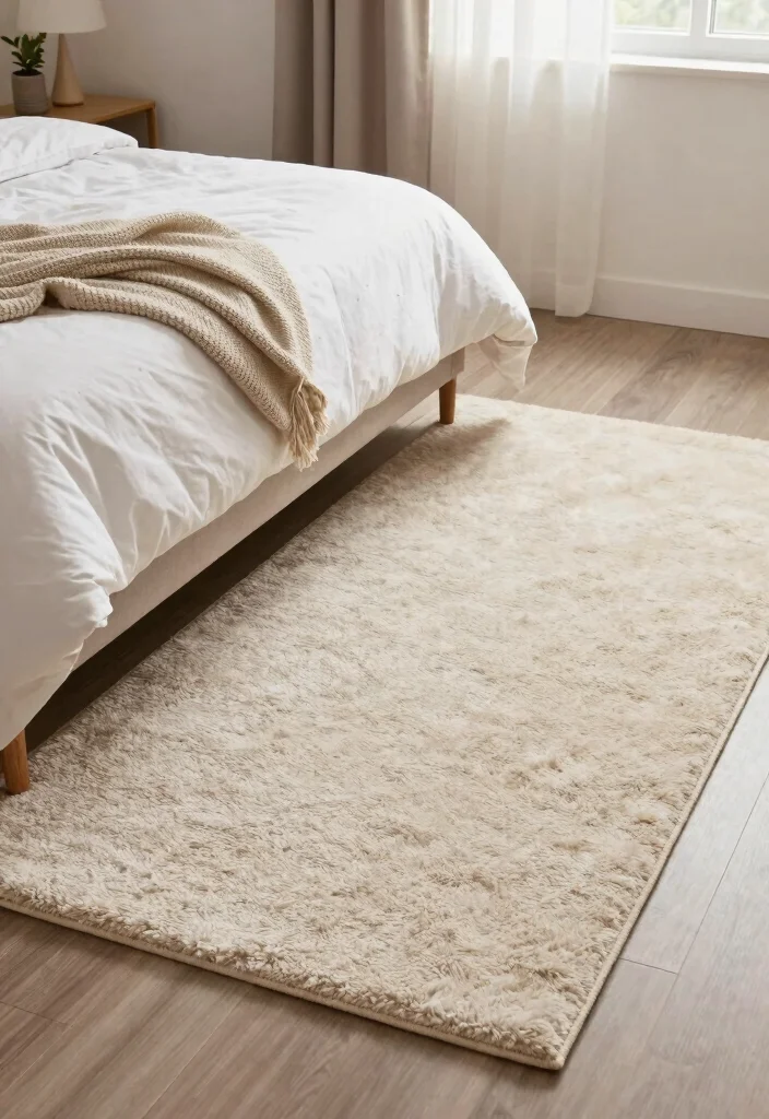 18 Luxury Bedroom Design Ideas with Hotel Inspired Style 9. Stylish Rugs 0