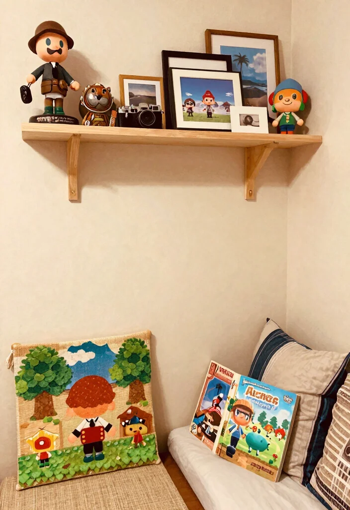 9 ACNH Bedroom Ideas Fans Love Recreating 6. Personalized Touches 0