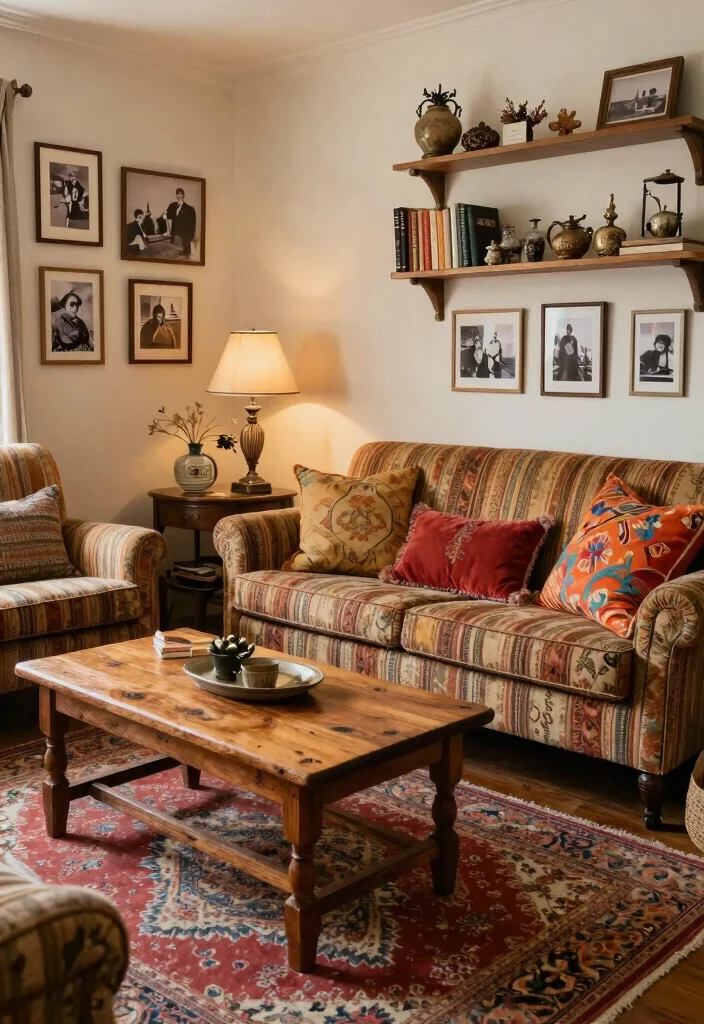 9 Sims 4 Living Room Ideas for Creative Builds 6. Vintage Charm 0